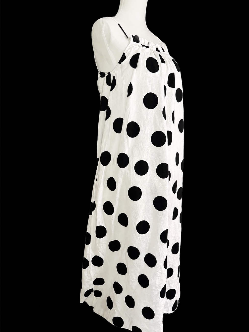 Tabitha Brown x Target Sleeveless Polka Dot Maxi Dress XXS - Picture 3 of 11